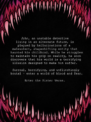 A razor-toothed maw yawns open, revealing only darkness within.